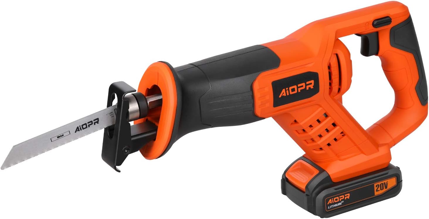 20V Cordless Reciprocating Saw with 5 Blades N470