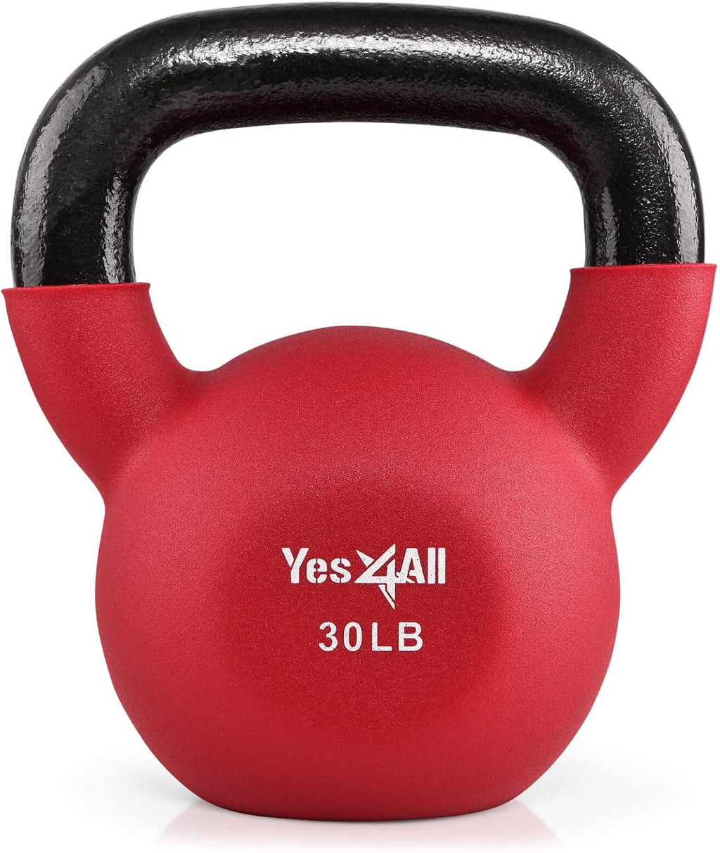 Neoprene Coated Kettlebell Weights, Pack of 2 F341