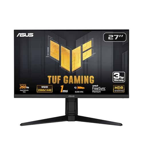 27" QHD 165Hz 1ms Gaming Monitor W82943