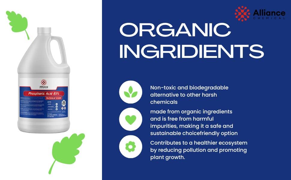Phosphoric Acid 85% Technical Grade - 1 Gallon J903