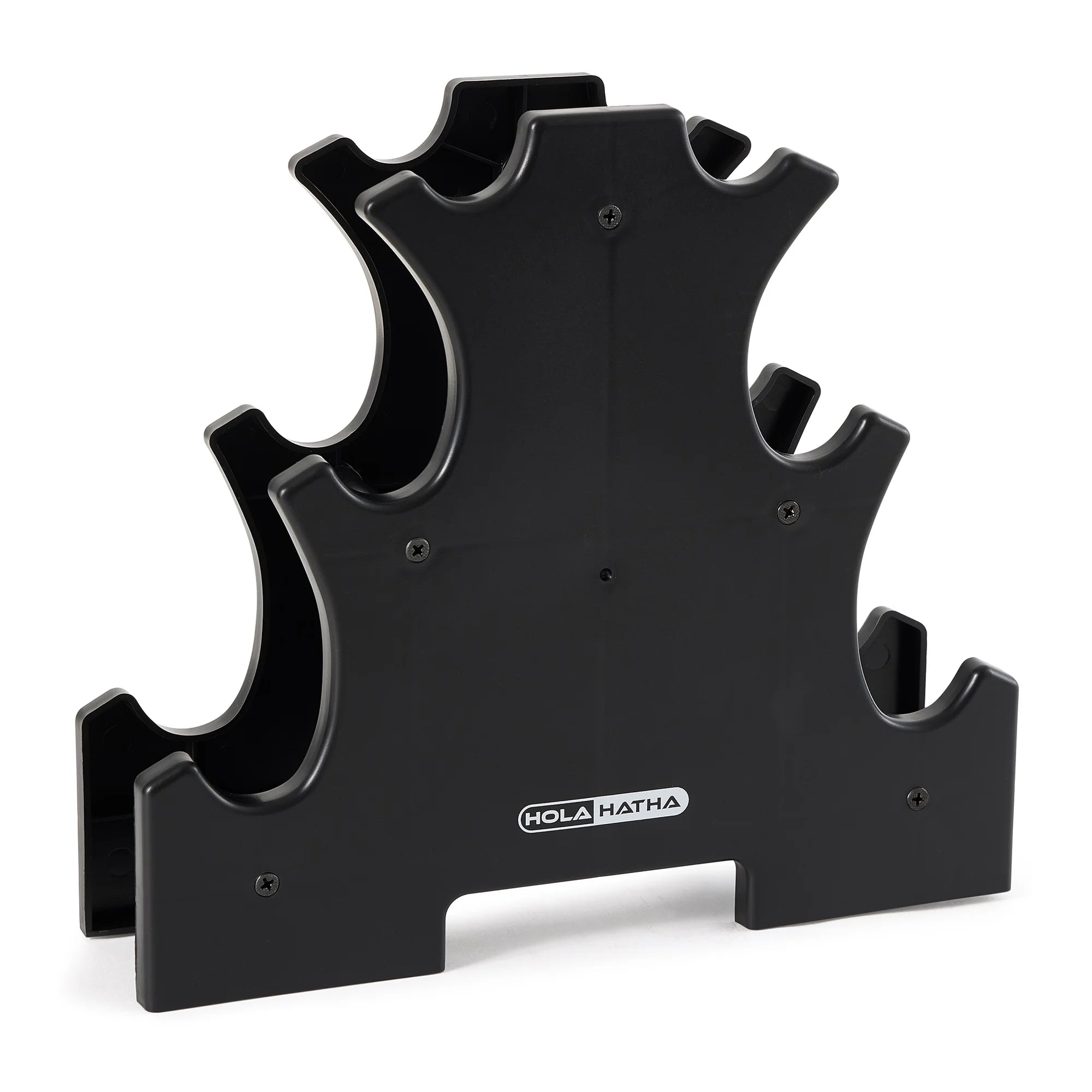 3, 5, and 8 Pound Dumbbell Hand Weight Set with Storage Rack Q272536
