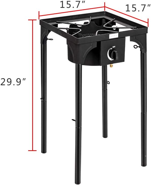 100,000 BTU Portable Propane Camping Stove Z217