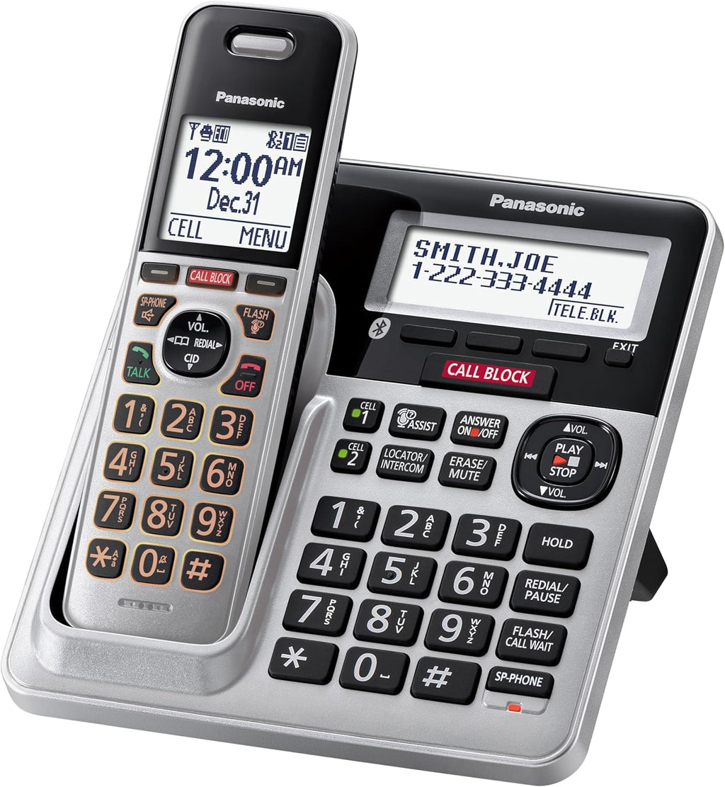 4-Handset DECT 6.0 Bluetooth Phone Bundle P73112
