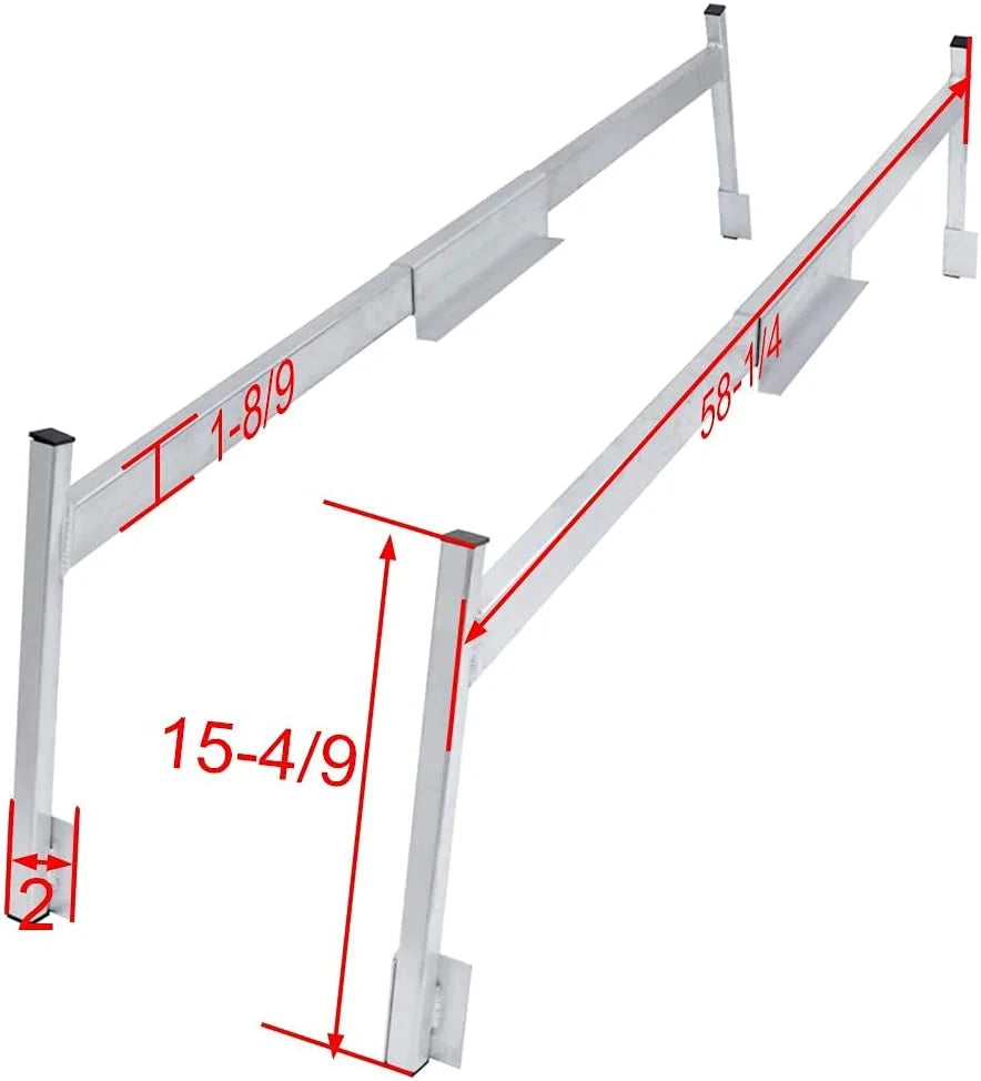 Truck Cap Ladder Rack Aluminum Heavy Duty Z167783