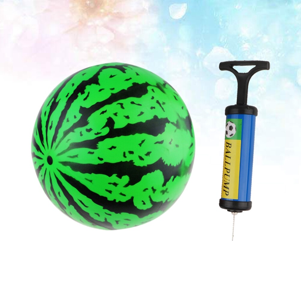 2Pcs 9 Inch Inflatable Bouncy Ball Kids Education Toys G518