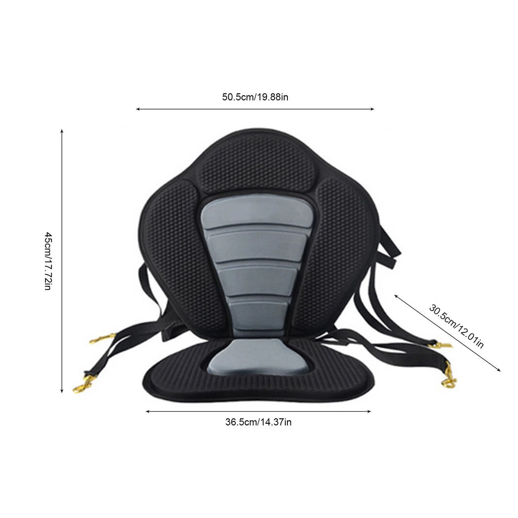 Adjustable Padded Kayak Seat Detachable Backrest N51709