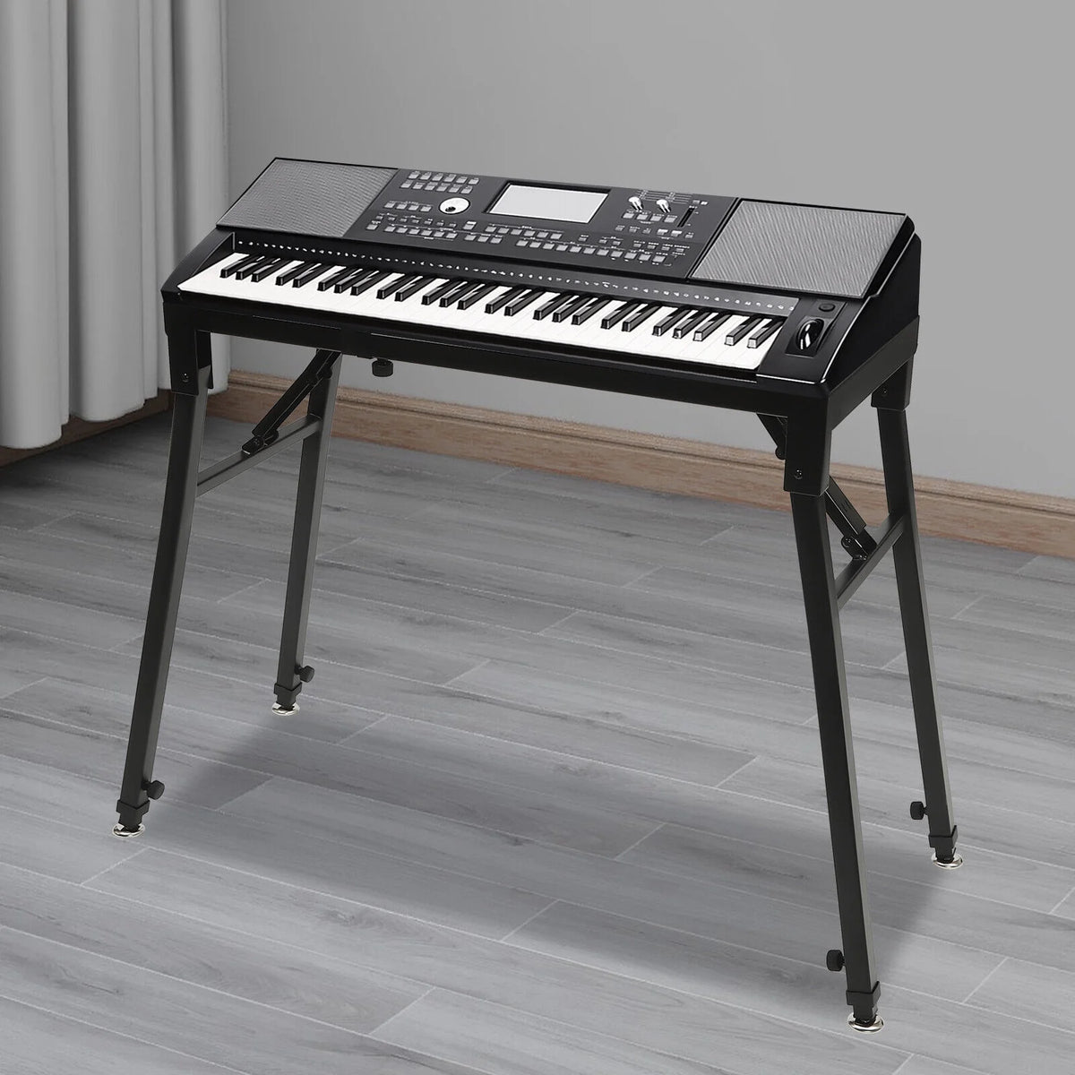 Foldable Mixer Keyboard Stand Rack Height Adjustable M728