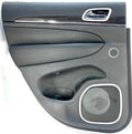 Trim Panel Rear and Door Handle Black/Chrome OEM P5049