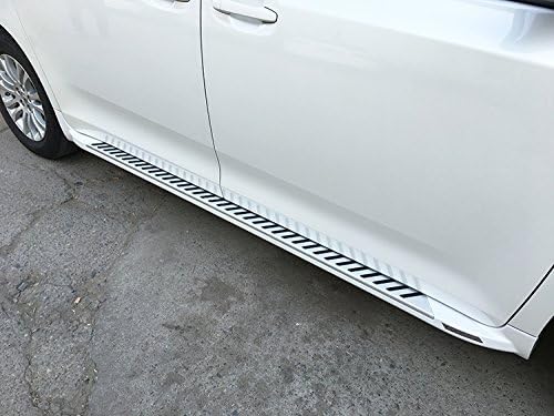 White Side Step Running Board Nerf Bar P4272