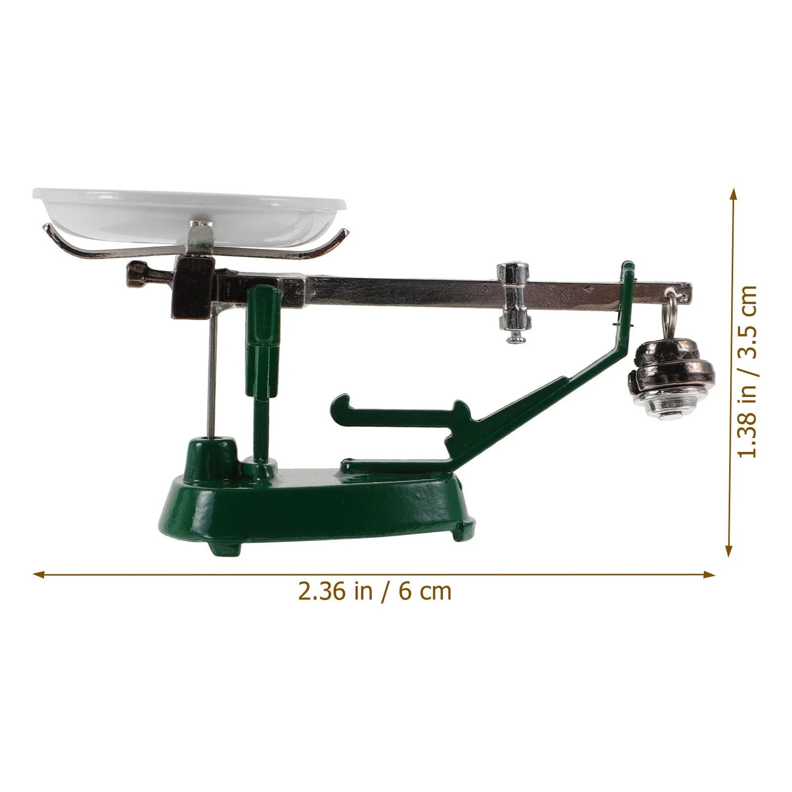 Vintage Metal Mini Balance Scale Decoration E2945