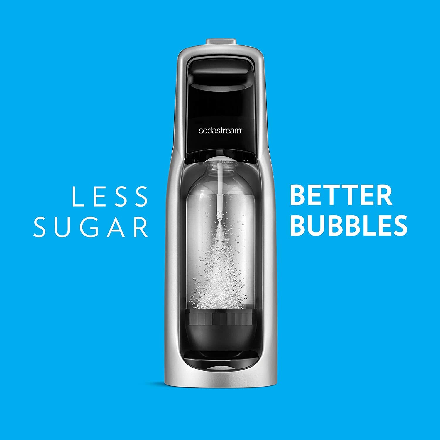 Black Silver Soda Maker K54426