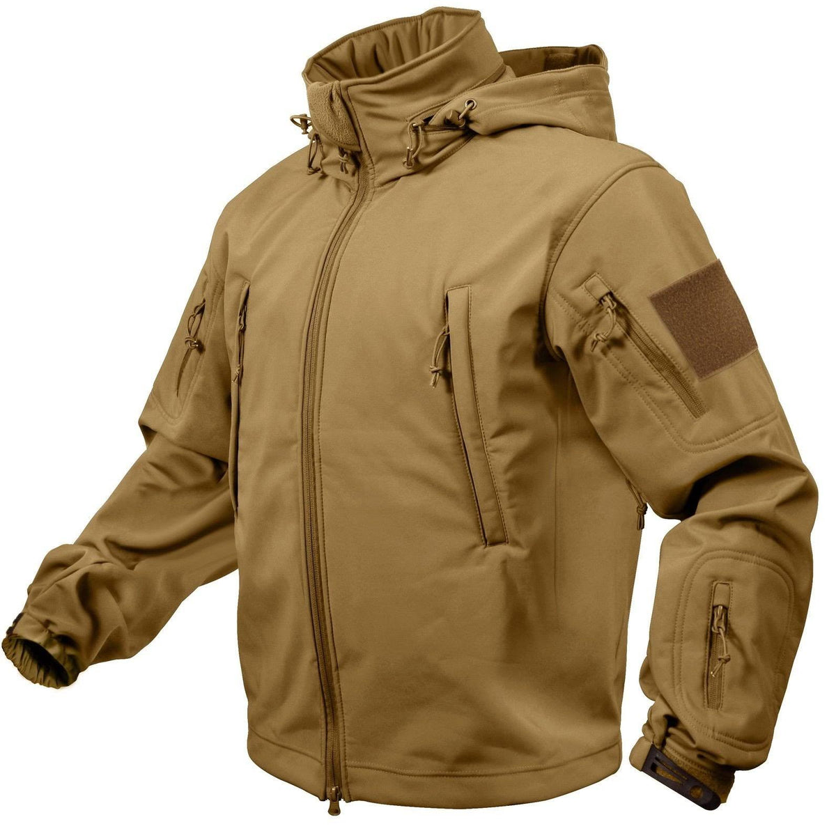 Coyote Brown Tactical Soft Shell Jacket H2445
