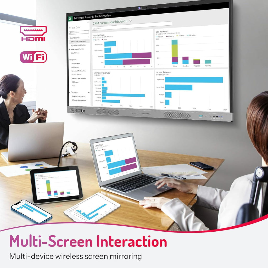 55" Interactive Whiteboard with Stand M213