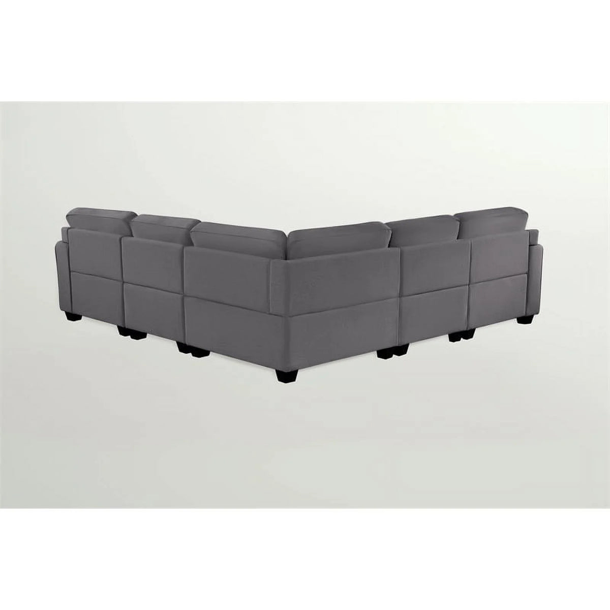 Fabric Reversible Sectional Sofa T147908