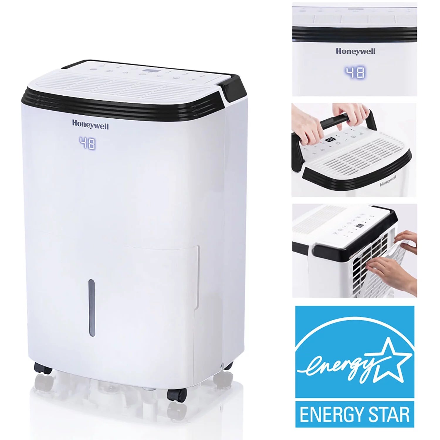 30-Pint Dehumidifier with Washable Filter B527643