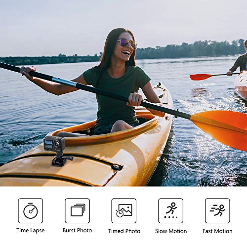 4K30fps Action Camera with 256GB MicroSDXC U3 Memory Card F106