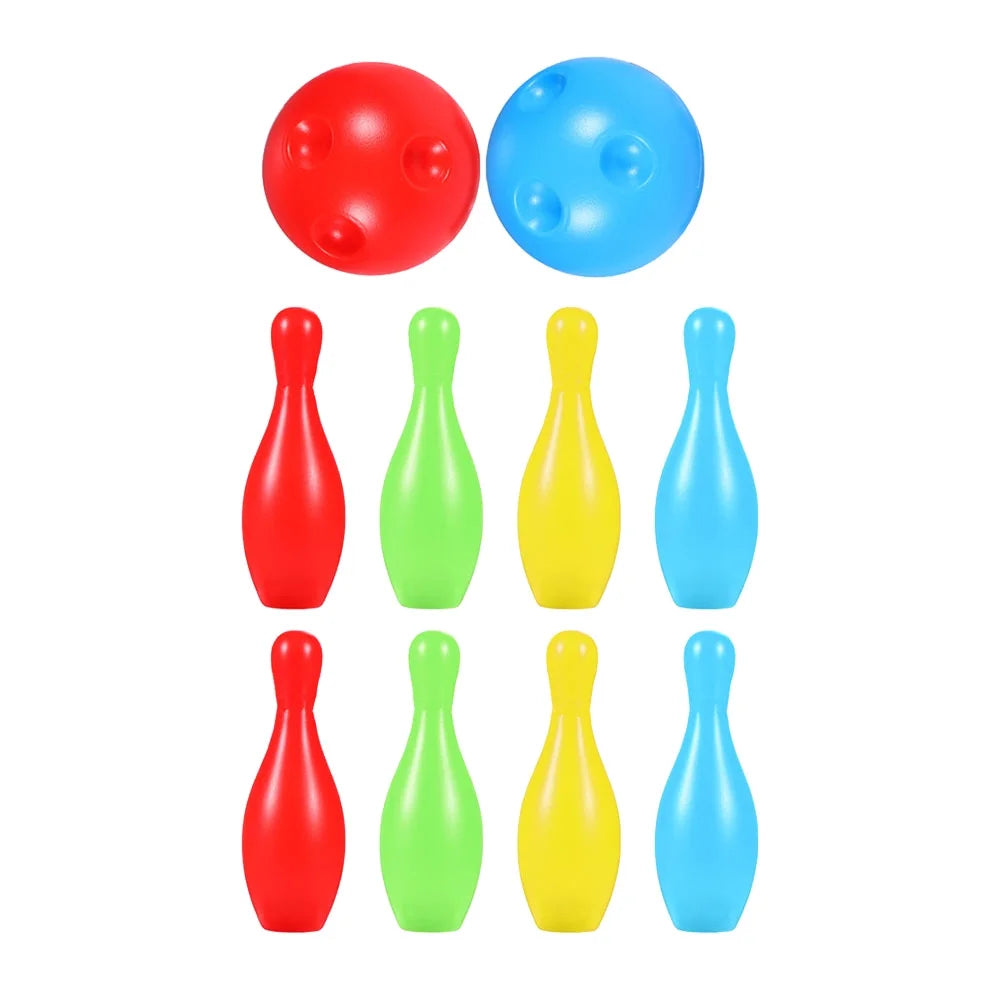 Bowling Game Set Kids Toys Indoor Outdoor I31487