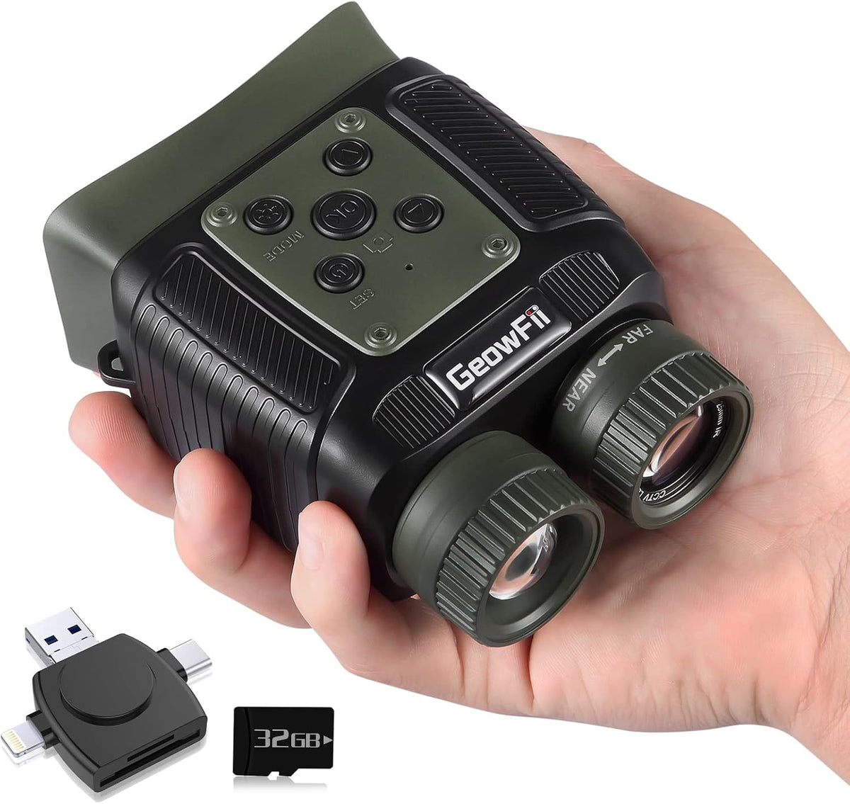 Mini Digital Night Vision Binoculars with 8X Digital Zoom 2000mAh Battery V95455