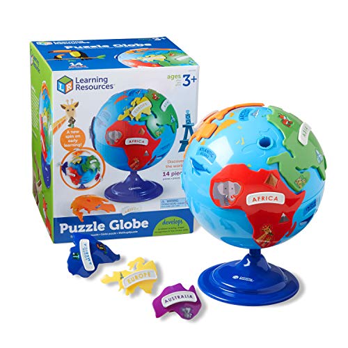 14 Pieces Puzzle Globe Y887