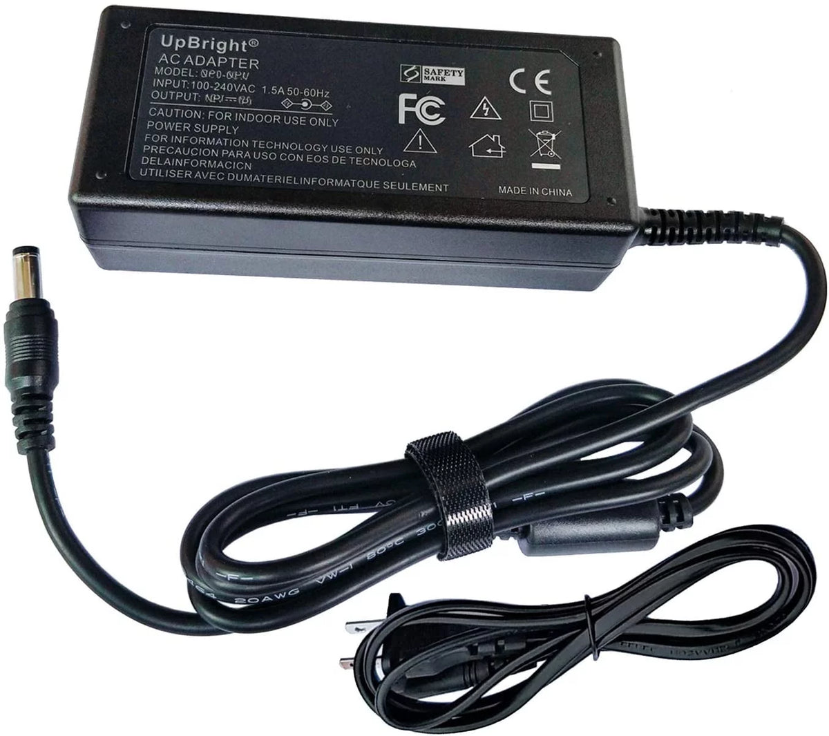 24V AC/DC Adapter Compatible with JBL Bar 3.1 Soundbar Wireless Subwoofer 24VDC 2.7A 65W Power Supply Q55695