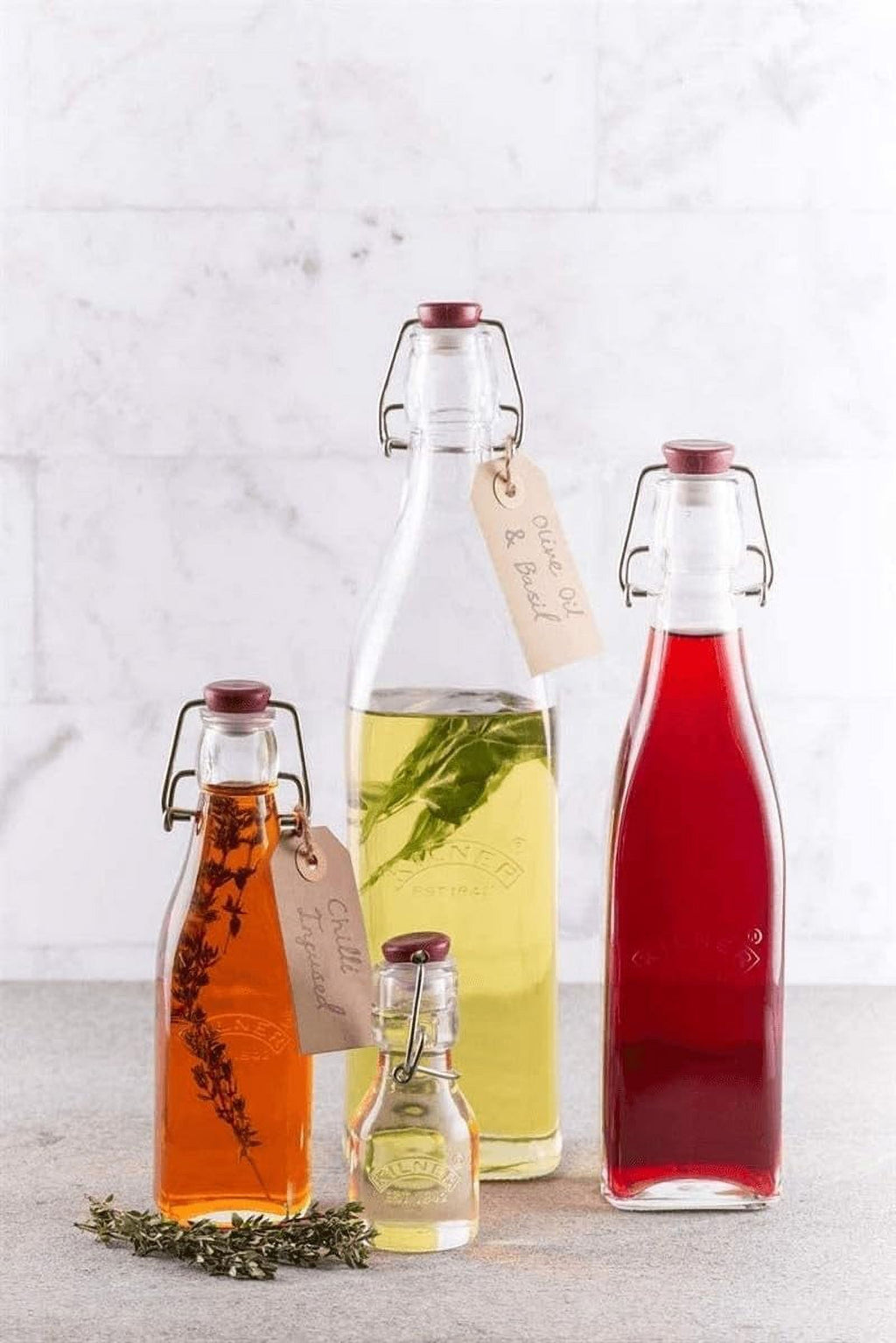 Clear Clip Bottle, 33.8 Fl Oz (1 L) D4724
