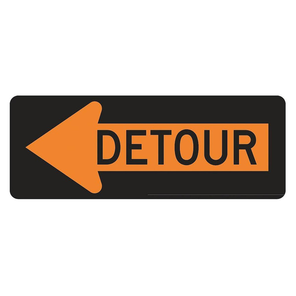 Detour Sign, 18 x 48in F2250