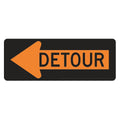 Detour Sign, 18 x 48in F2250