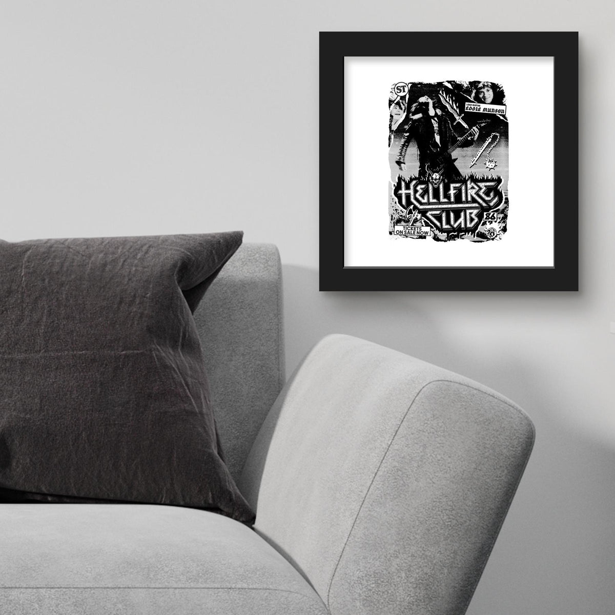 Black Framed Wall Art, 12" x 12" K39878