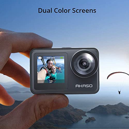 4K30fps Action Camera with 256GB MicroSDXC U3 Memory Card F106