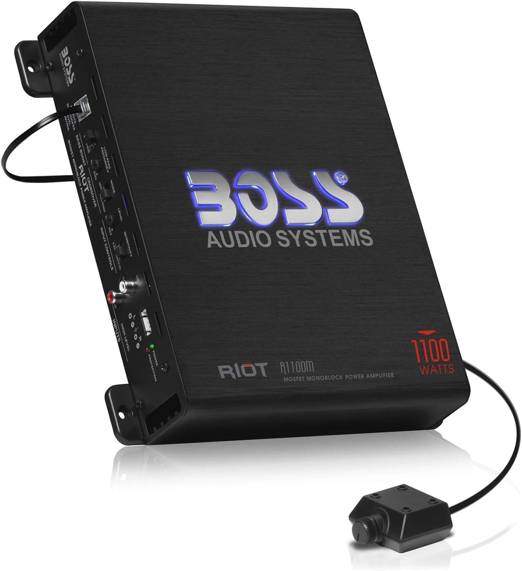 1100 Monoblock Class A/B Subwoofer Amplifier, Pack of 2 X165504