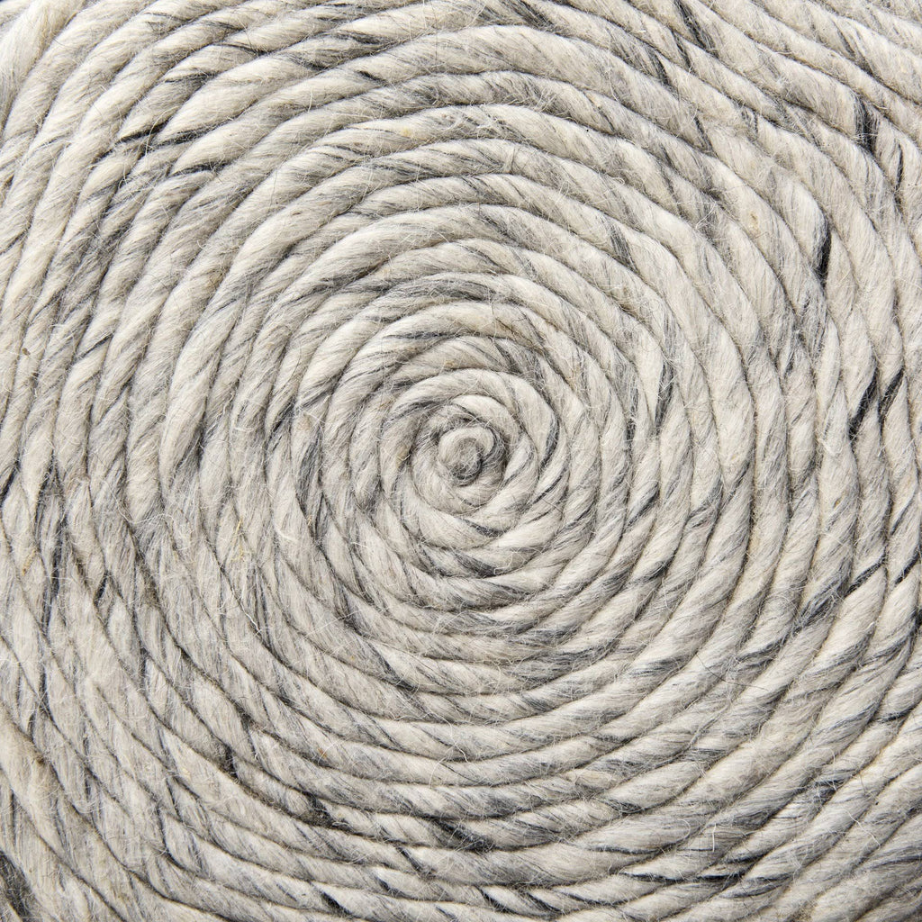 Woven Wool Pouf J267540
