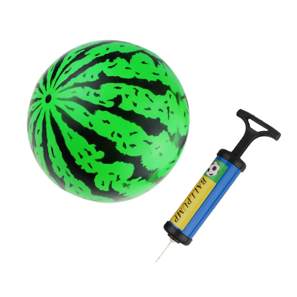 2Pcs 9 Inch Inflatable Bouncy Ball Kids Education Toys G518