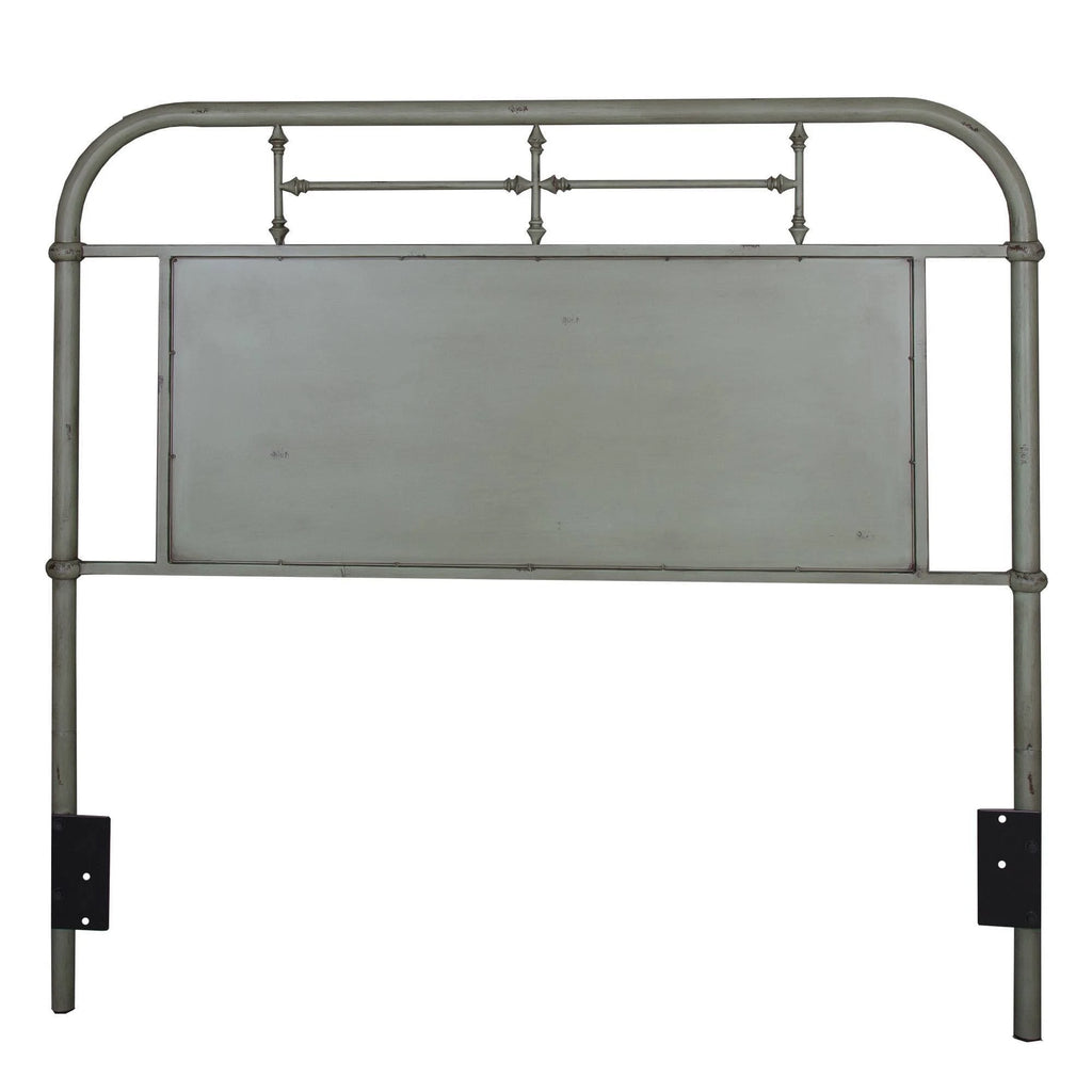Green Metal Headboard S22225