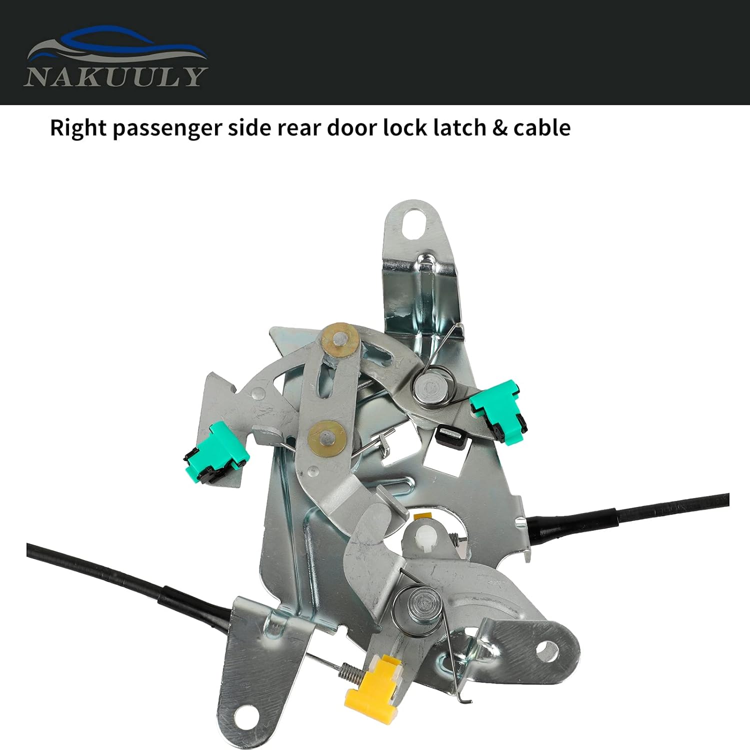 Rear Door Lock Latch & Cable Assembly Pack of 2 Z9927