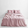 Lavender 100% Flax Linen Bedding Set Full V570