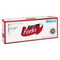 Plastic Heavyweight Fork White 500ct O937532