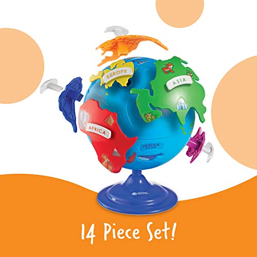 14 Pieces Puzzle Globe Y887