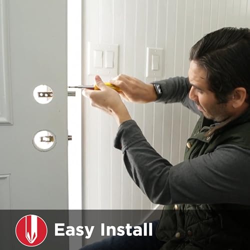 Matte Black Electronic Touchpad Deadbolt S3838