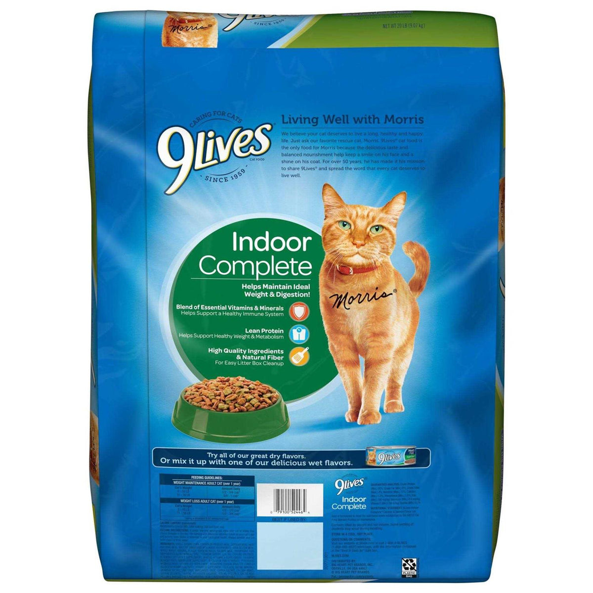 9Lives Cat Food Indoor Complete V17707