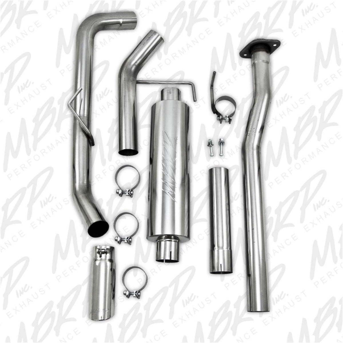 Cat Back Single Side Exit Exhaust System F7185