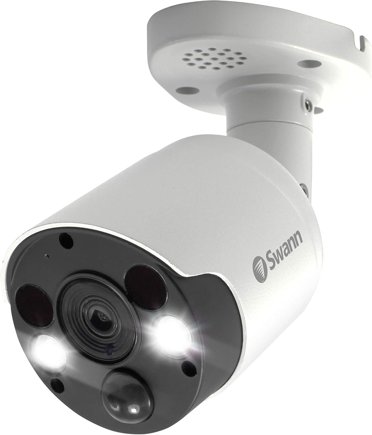 4K Ultra HD Wired Bullet Security Camera with Color Night Vision and Siren H101