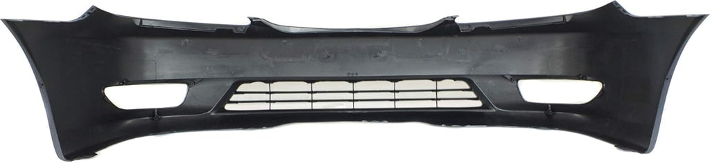 Front Bumper Cover Compatible with 2005-2006 Toyota Camry Primed SE Model with Fog Light Holes Q2175