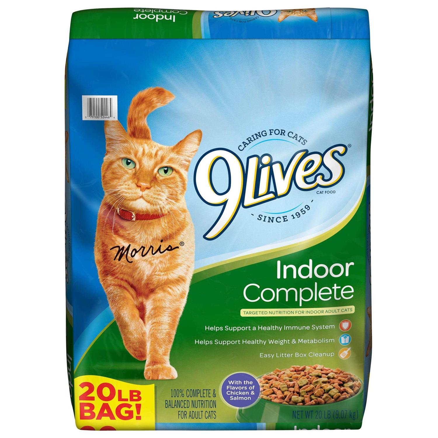 9Lives Cat Food Indoor Complete V17707