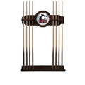 Solid Wood Cue Rack with English Tudor Finish X6260
