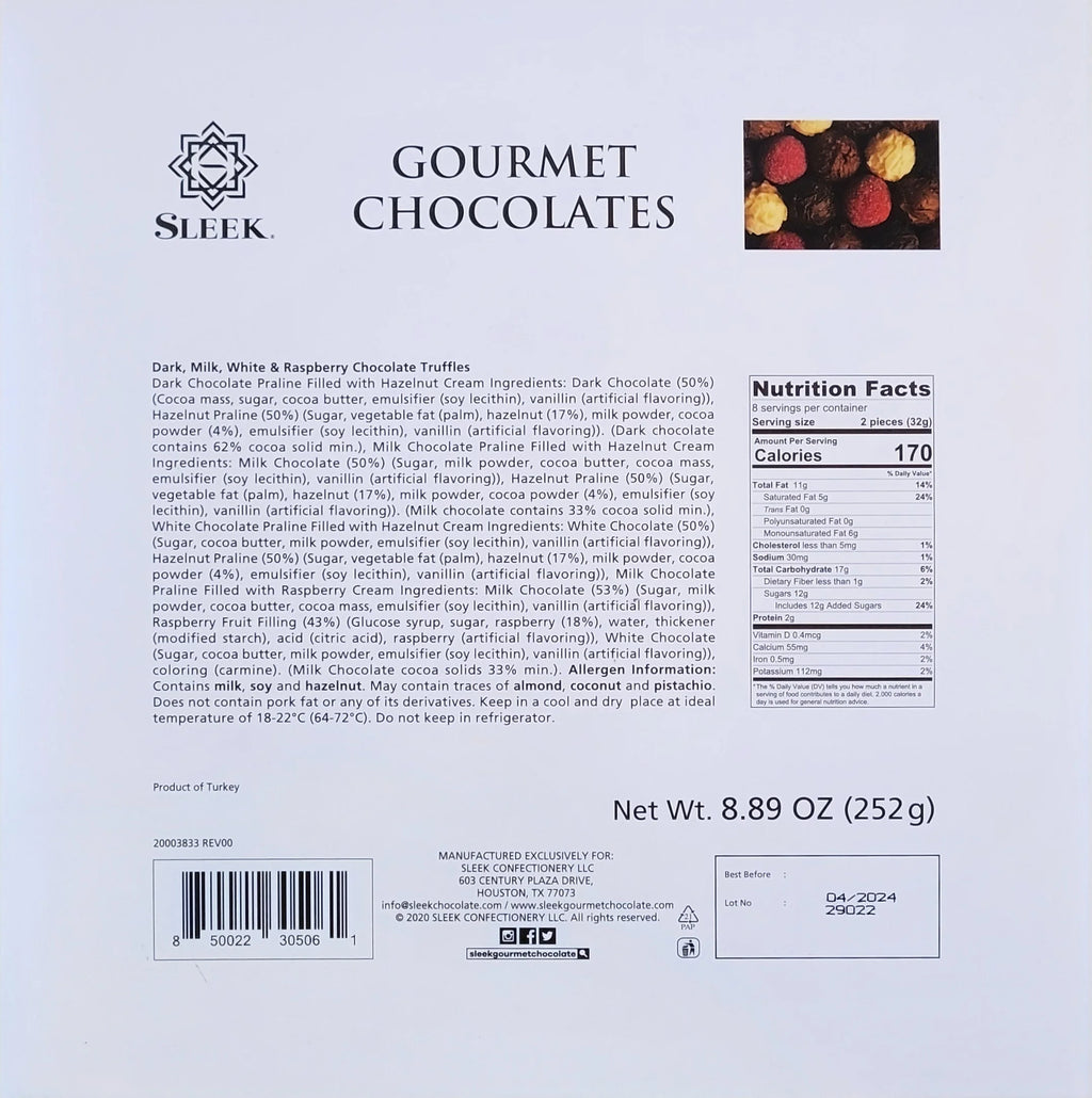 Assorted Dessert Truffle Box, 252g V867434