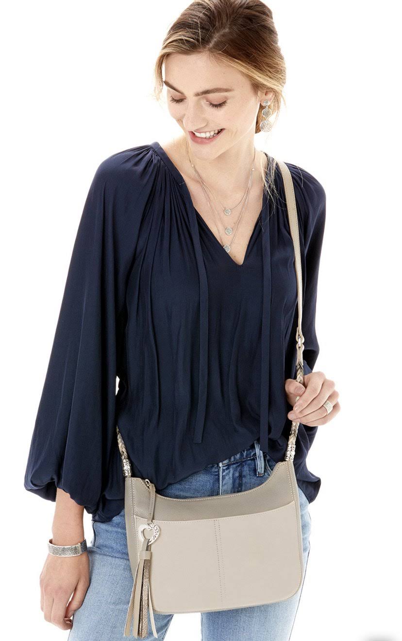 Stone Cross Body Hobo K11054