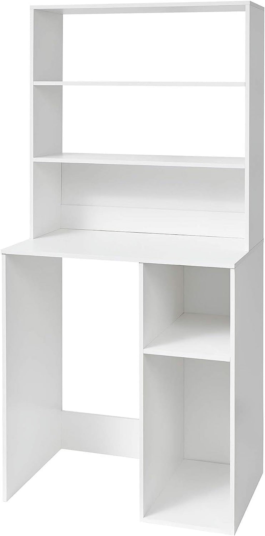 White Mini Fridge Dorm Station with Top E6109