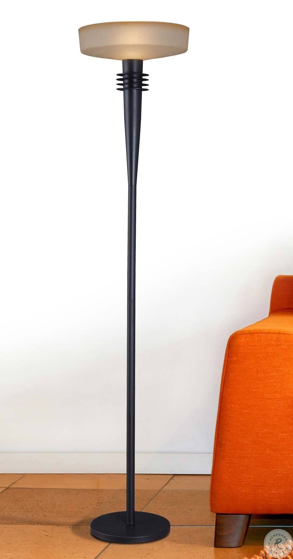 Bronze Torchiere Floor Lamp X8910
