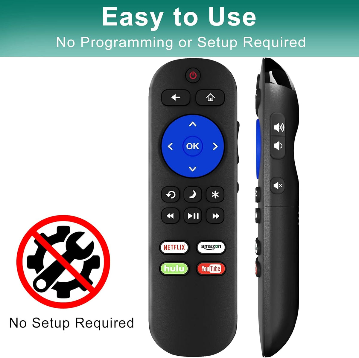 Pack of 2 Universal Remote for Roku TV N871