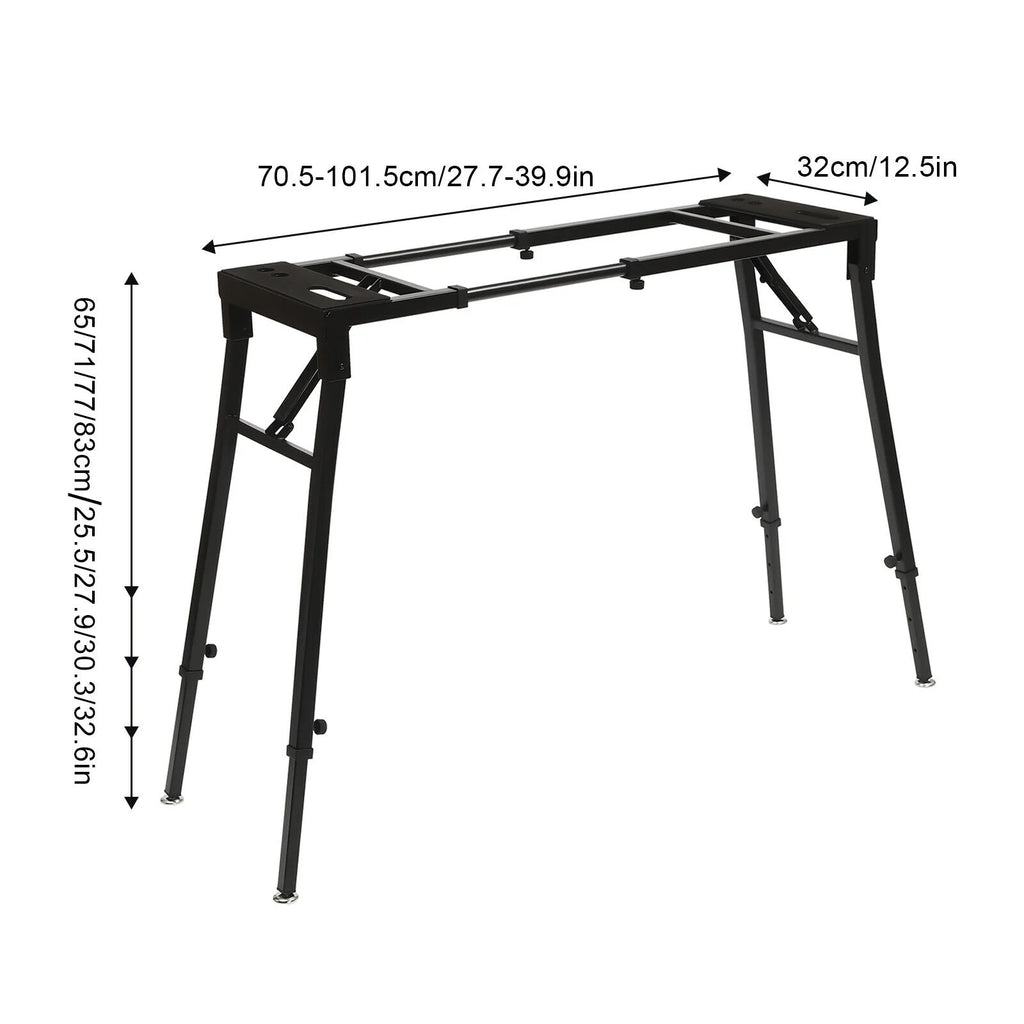 Foldable Mixer Keyboard Stand Rack Height Adjustable M728